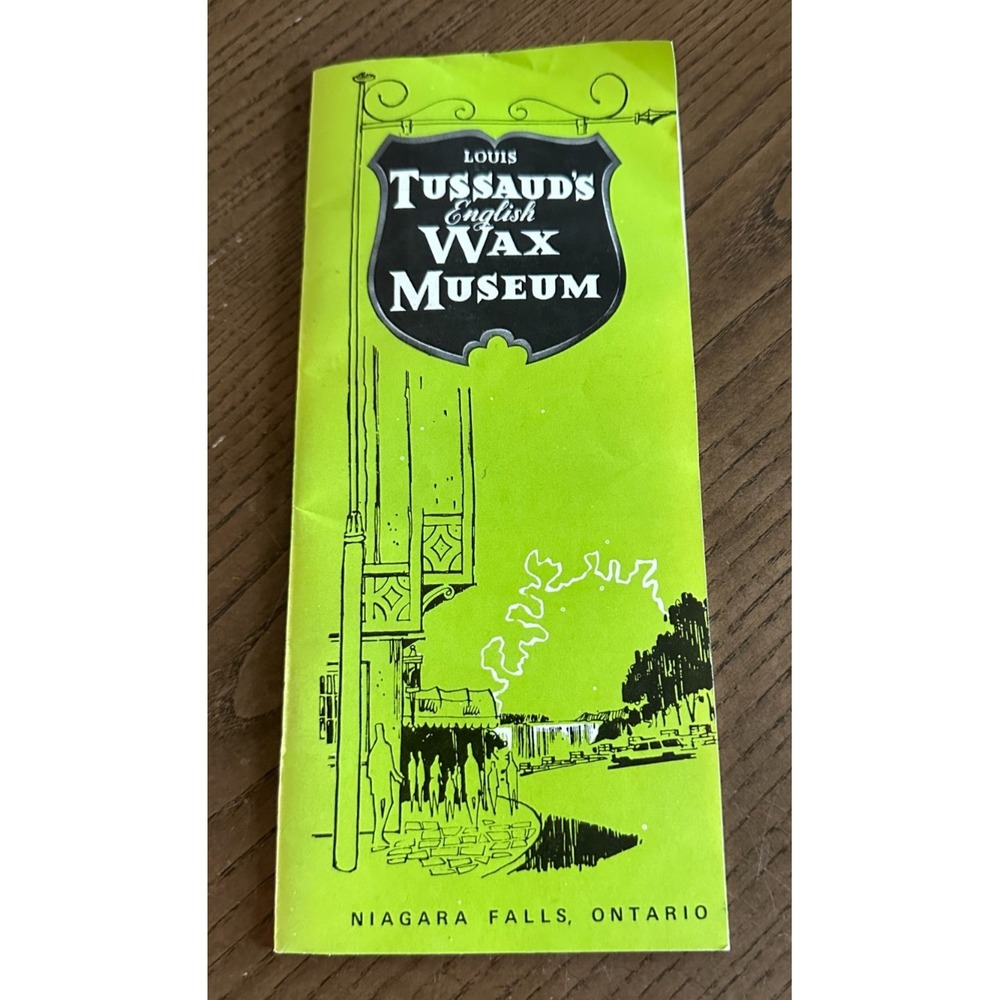Madame Tussaud's Exhibition Official‎ Guide Ontario Canada Vintage